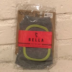 Toesox Bella Half Toe, Namaste Yoga Socks